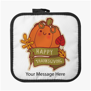 Cute Pumpkin Thanksgiving Pot Holder - Things Engraved