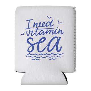 I Need Vitamin Sea Can Cooler - Things Engraved