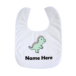 Baby Dino Bib - Things Engraved