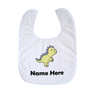 Baby Dino Bib - Things Engraved