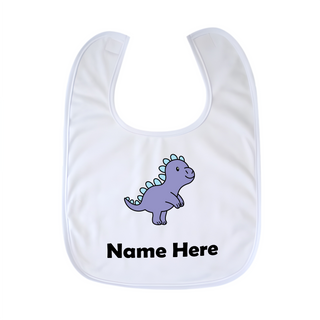 Baby Dino Bib - Things Engraved