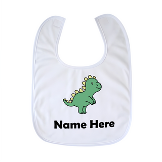 Baby Dino Bib - Things Engraved