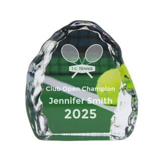 Full Colour Iceberg Award - Vertical - Things Engraved