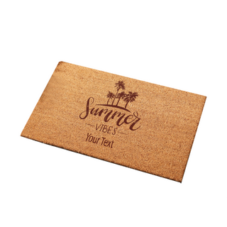 Summer Vibes Custom Door Mat - Things Engraved