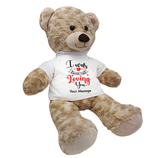 I Was Made for Loving You Custom Teddy Bear - Things Engraved