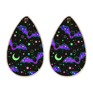 Halloween Tear Drop Earring Collection - Things Engraved