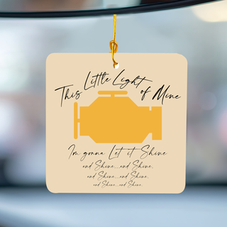 This Little Light of Mine Air Freshener - Things Engraved