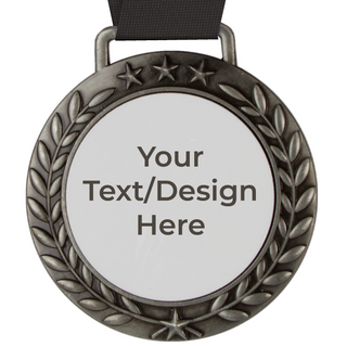 Full Colour Imaged Medal - Silver - Things Engraved