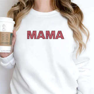 Mama Crewneck Sweatshirt WHT - Things Engraved