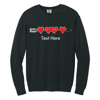 Cupid's Arrow Custom Crewneck Sweater - Things Engraved