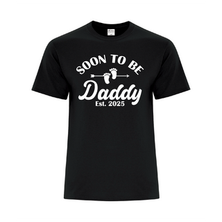 Soon to be Daddy Men's T-Shirt BLK - Things Engraved