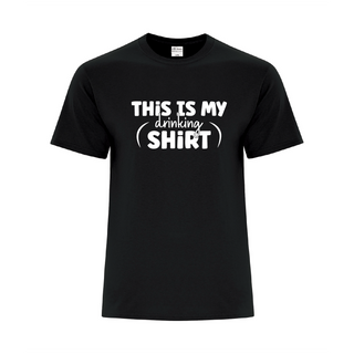 This is My Drinking Shirt Men's T Shirt BLK - Things Engraved