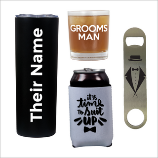 Wedding Party Groomsman Set - Things Engraved