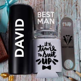 Wedding Party Best Man Set - Things Engraved