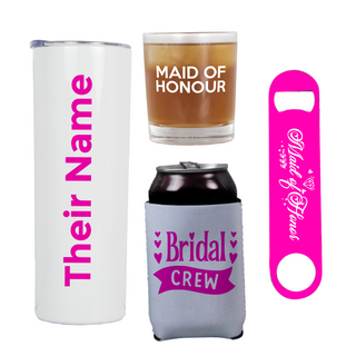 Wedding Party Maid of Honor Set - Things Engraved