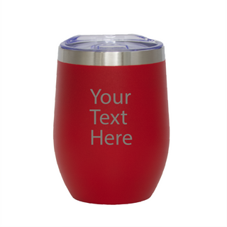Stemless Wine Swig 12 oz - Things Engraved
