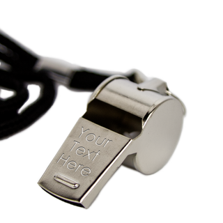 Custom Sports Whistle - Things Engraved