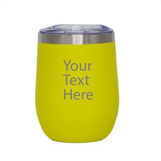 Stemless Wine Swig 12 oz - Things Engraved