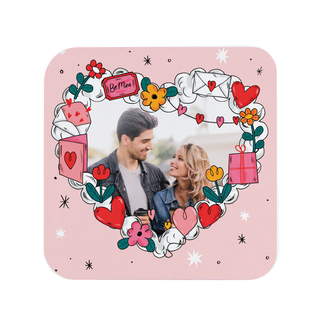 Be Mine Square Photo Magnet - Things Engraved