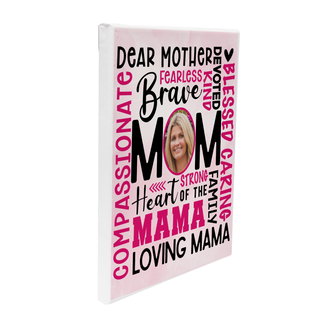 The Greatest Mom Custom Photo Canvas - Things Engraved