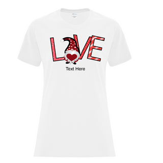 Gnome Holding Heart Women's T Shirt - Things Engraved