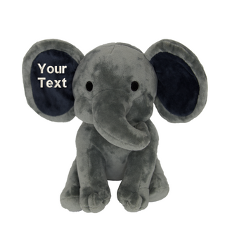 Custom Stuffed Elephant - Things Engraved