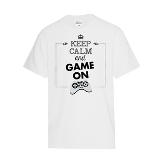 Video Game Shirt | Keep Calm and Game On | Kids - Things Engraved