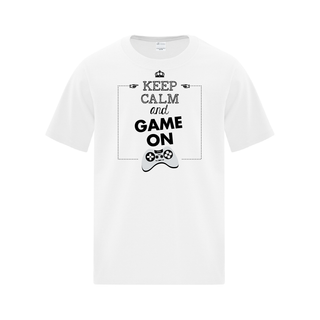 Video Game Shirt | Keep Calm and Game On | Mens - Things Engraved