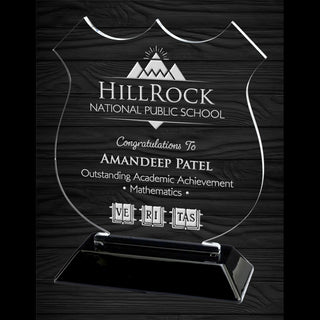 Shield Snap-In Acrylic - Things Engraved