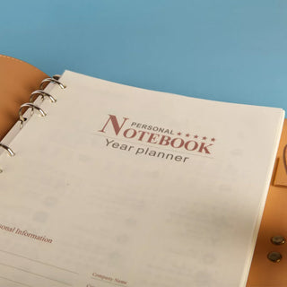 B5 Personal Planner With Custom Engraving - Things Engraved