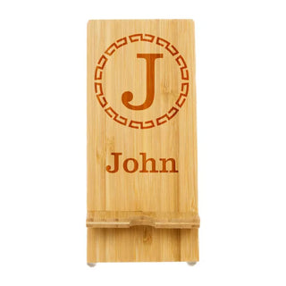 Bamboo Phone Holder - Things Engraved