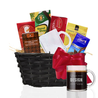 Chocolate & Coffee Gift Basket | Small - Things Engraved