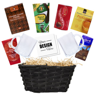 Chocolate & Coffee Gift Basket | Medium - Things Engraved