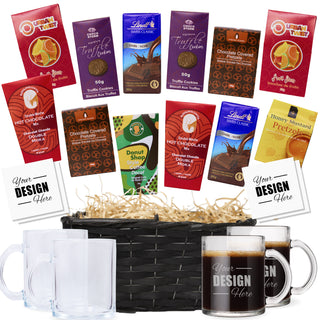 Chocolate & Coffee Gift Basket | Large - Things Engraved