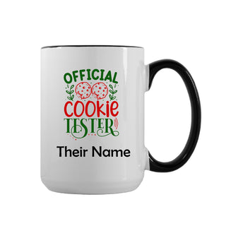 Official Cookie Tester Christmas Mug - Things Engraved