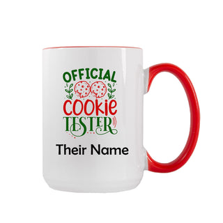 Official Cookie Tester Christmas Mug - Things Engraved