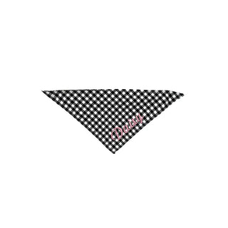 Dog Bandana - Gingham Plaid - Things Engraved