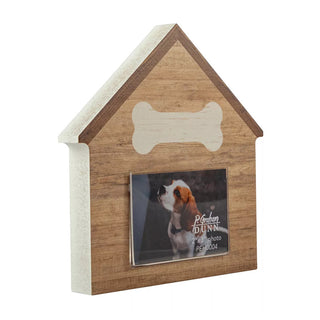 Dog House Wood Frame - Things Engraved
