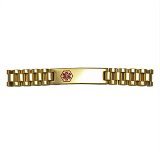 Engraved Brushed Men's Gear Medical Alert - Things Engraved