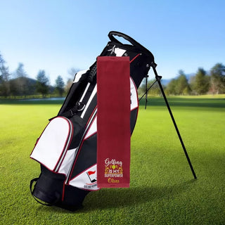 Golf Towel with Custom Embroidery - Things Engraved