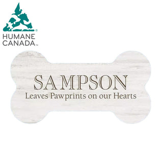 Humane Canada Bone Wall Art - Things Engraved