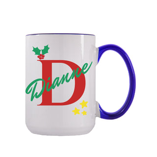 Custom Name Holiday Mug - Things Engraved