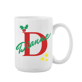 Custom Name Holiday Mug - Things Engraved