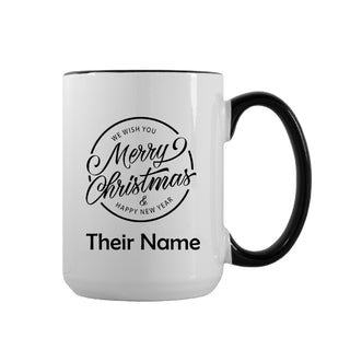 Personalized Christmas Ceramic Coffee Mug - Things Engraved
