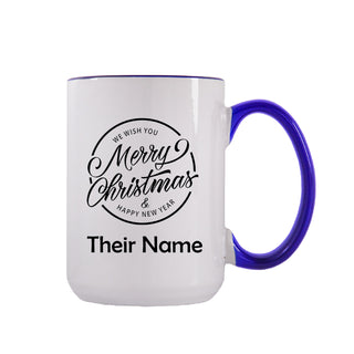 Personalized Christmas Ceramic Coffee Mug - Things Engraved