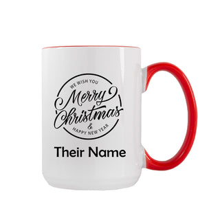 Personalized Christmas Ceramic Coffee Mug - Things Engraved
