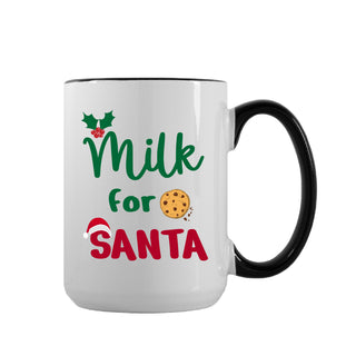 Milk for Santa Holiday Mug - Things Engraved