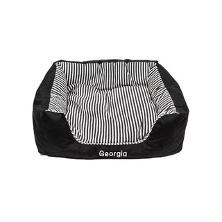Striped Pet Bed - Things Engraved