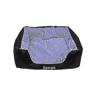 Striped Pet Bed - Things Engraved