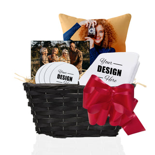 Personalized Photo Gift Basket | Large - Things Engraved